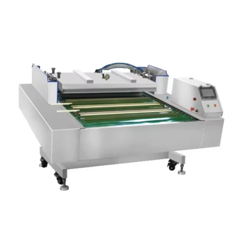 Pre-Made Food Semi-Automatic Electric Vacuum Packaging Machine with Pouch for Bacon and Sausage High Productivity