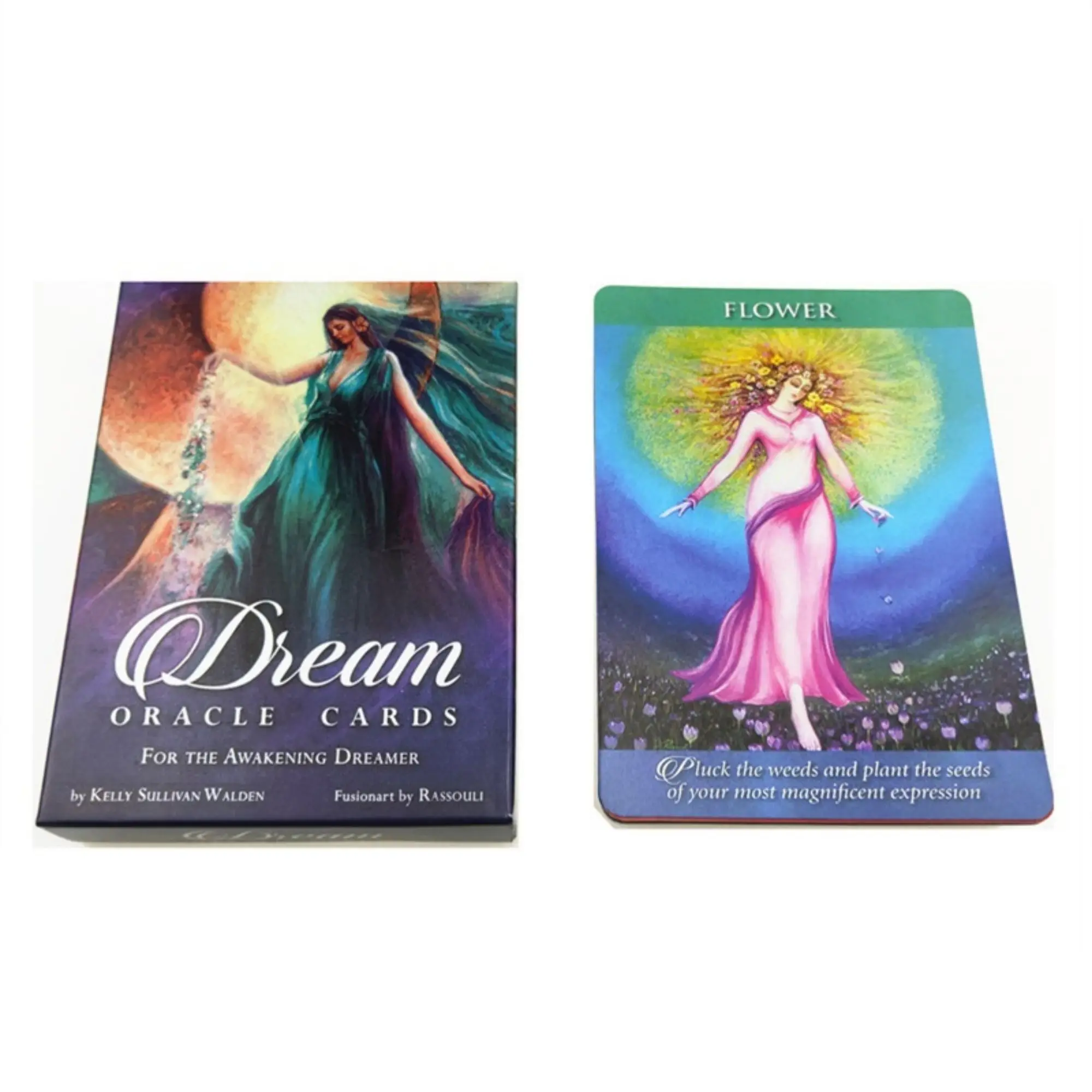 Dream Oracle A 53-Tarot-Karten-Deck Divination Edition Deck Board Familie Frauen Party spielen Tischspiele