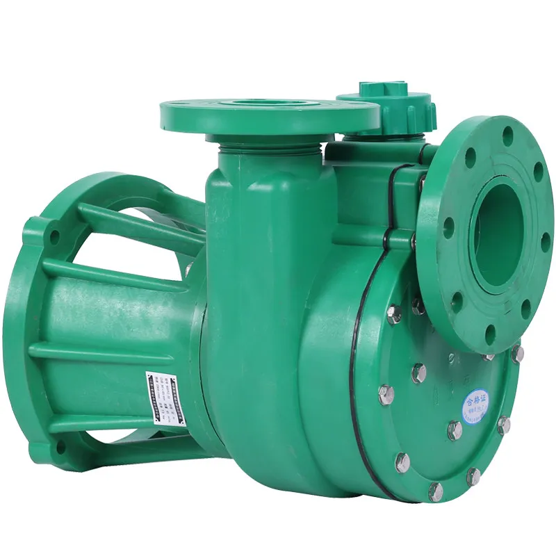 chemical pump head corrosion-resistant alkali-resistant plastic centrifugal self-priming impeller seal accessories