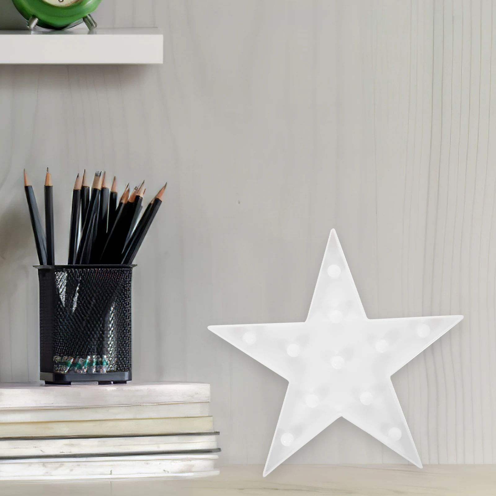 

LED Five-pointed Star Night Light Creative Decorative Table Wall Lamp Christmas Decoration for Home No