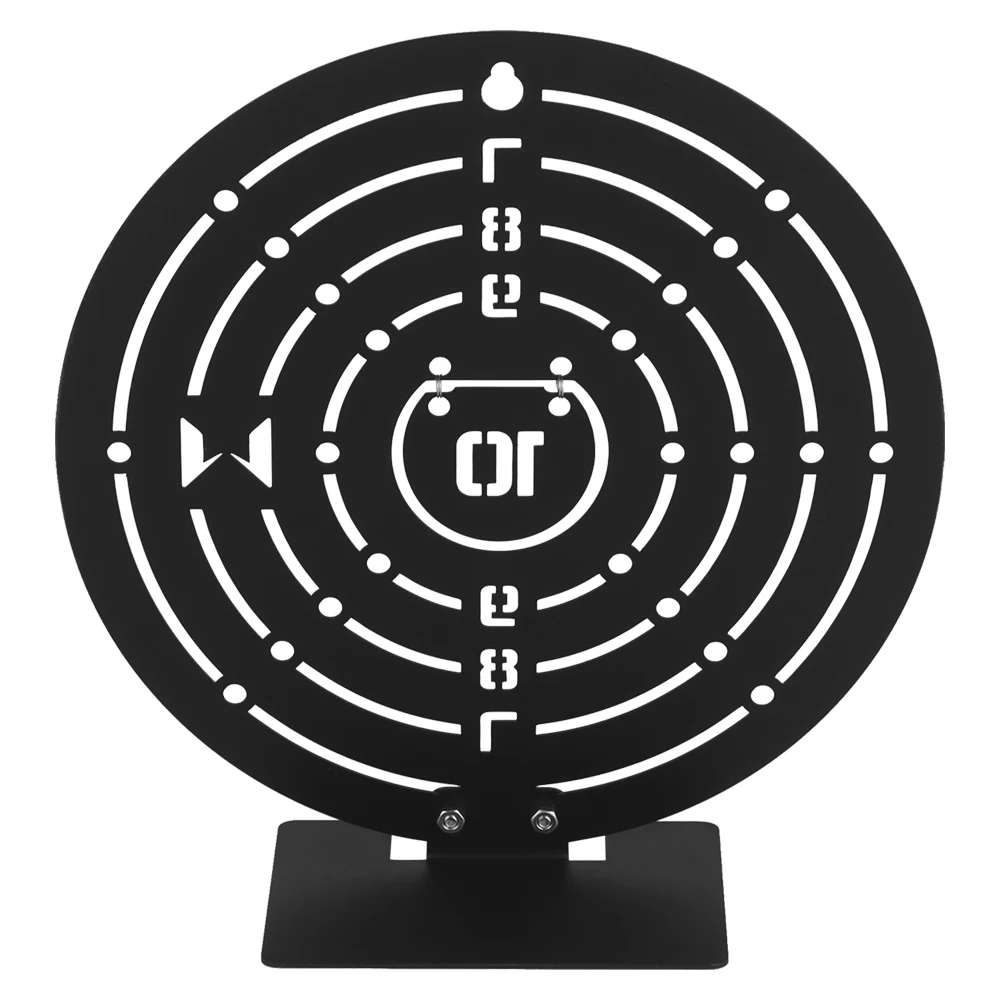 هدف تدريب دائري من الفولاذ المقاوم للصدأ، تدريب مقاومة الصدمات في الهواء الطلق، ملحقات صيد الهدف