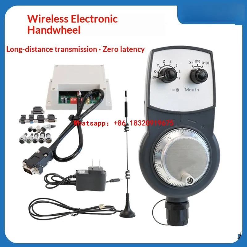 Cyclmotion General 7Axis Wireless Electronic MPG Manual Pulse Generator Support MITSUBISHI SIEMENS FANUC NEWKER Syntec 24VPLC