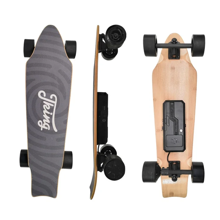 Source Factory Supplier Electric Skateboard 4 Wheels Skateboard Electric Scooter 36V 2A Max Speed 40KM/H Drop Shipping US Stock