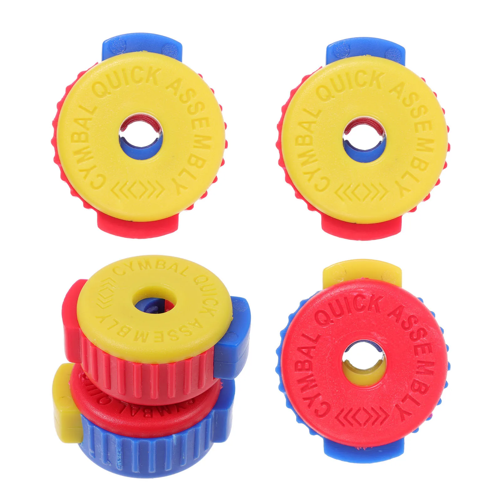 5 Pcs Drum Cymbal Nuts Cymbals Replacement Accessories Parts Fixing Quick Release Cap