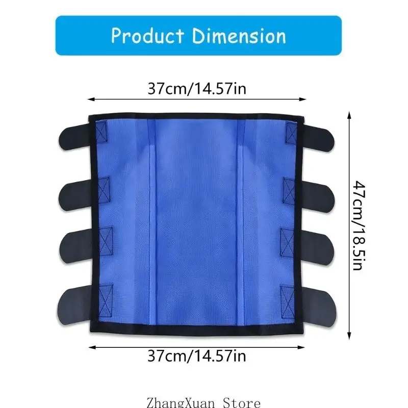 4Pcs Mesh Horse Leg Guards Prevent Fly And Mosquitoes Sun Protective Fly Boot 3XUF – Detail 6