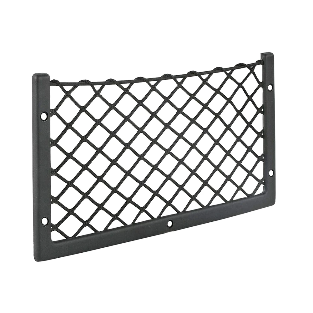 

Car Seat Back Storage Net Elastic Cargo Mesh Nets Cargo Storage Shelf Cargo Tissue Purse Holder for RV Truck Lorry Coach Camper