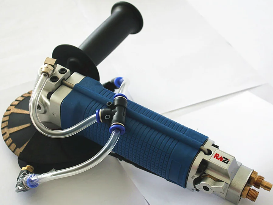 Raizi Rear Exhaust Wet Air Stone Cutting Saw Air Cutter