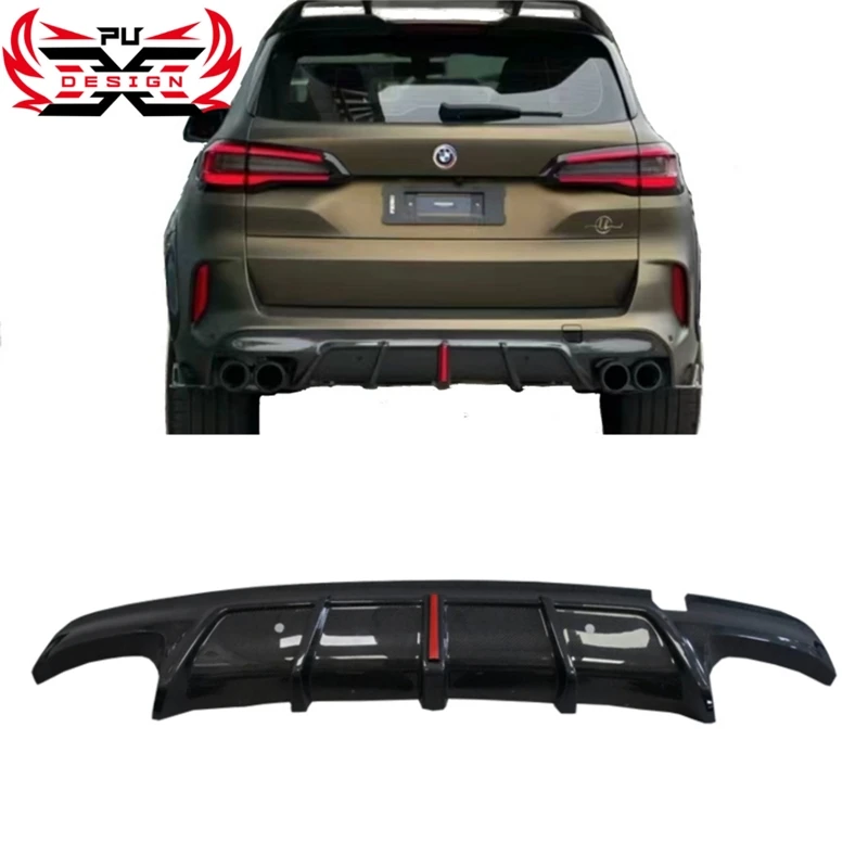 

AE Style Rear Diffuser For BMW X5M F95 Rear Splitter Rear Bumper Carbon Fiber Car Body Kit