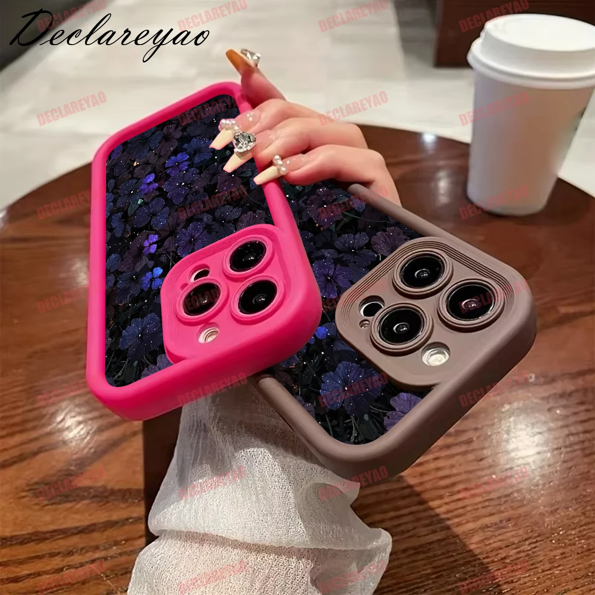 DECLAREYAO ماتي بولي يوريثان لينة ضوء سليم حالات لسامسونج غالاكسي F06 A26 J7 M31 M20 J8 زائد A32 F15 J4 A02 M يغطي حافظة للصدمات #3