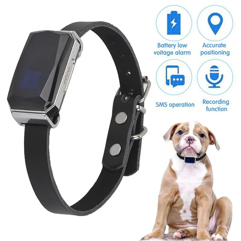 

New G12 GPS Smart Pet Locator Universal Waterproof GPS Location Collar for Cats and Dogs Positioning Tracker Locating