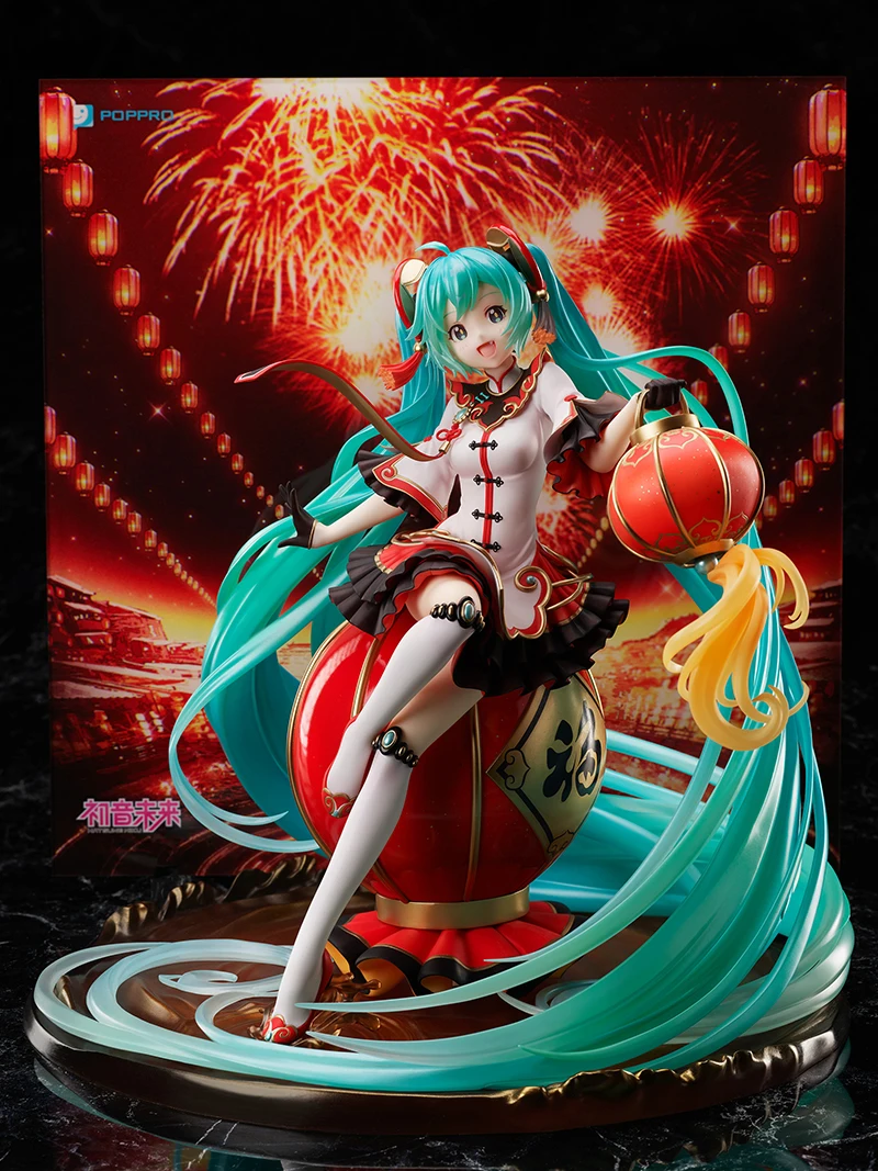 In Stock F:NEX 1/7 Hatsune Miku 2021 Spring Festival Anime Figure Toy Gift Model Collection Hobbies Christmas Gifts