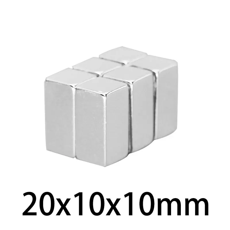 

5/10/15/20/30PCS 20x10x10 Rectangular Strong Powerful Magnets N35 20x10x10mm Block Rare Earth Neodymium Magnet 20*10*10 mm