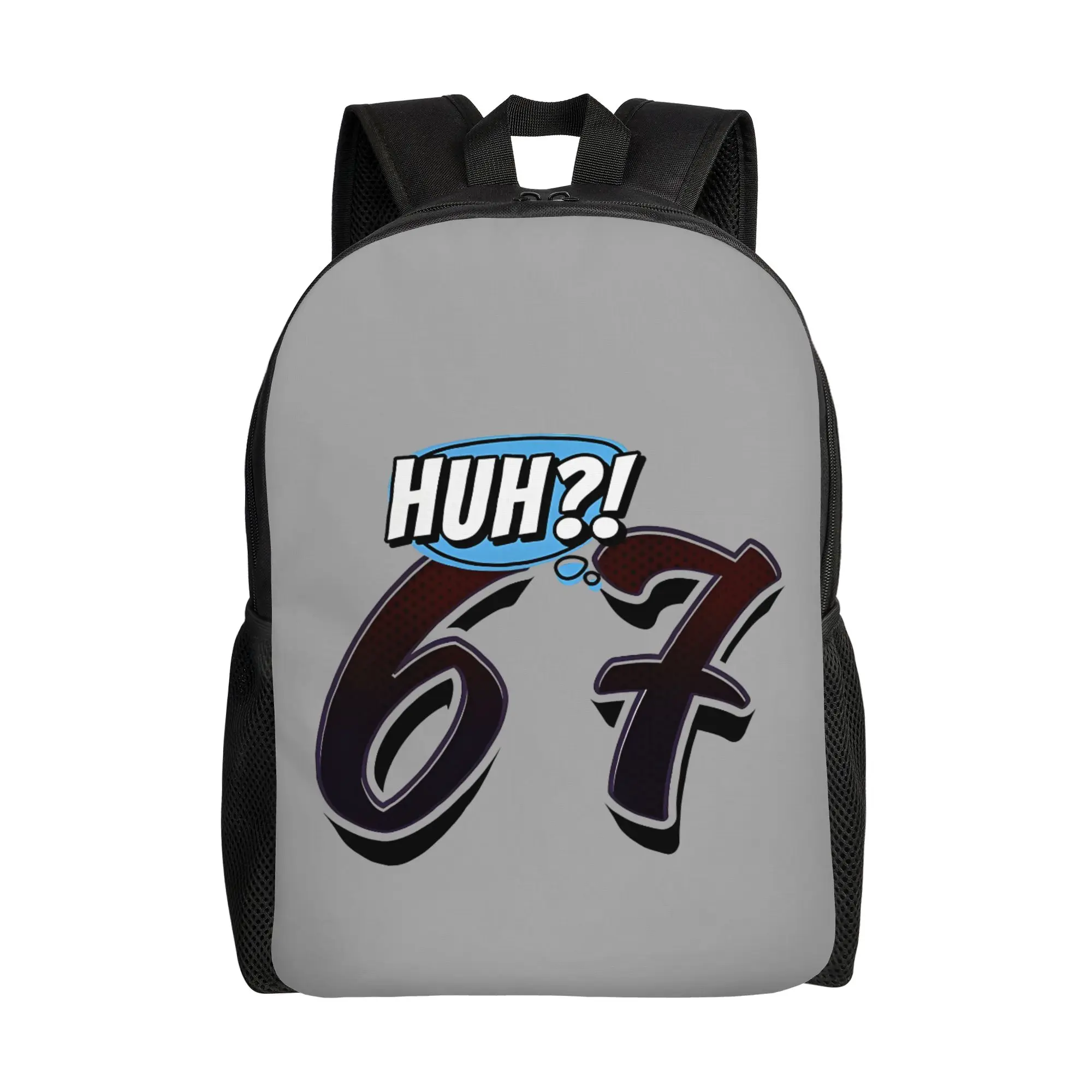Back to school season Zipper Closure 67 Meme Daypack 67 Teenager Handbag Backpack