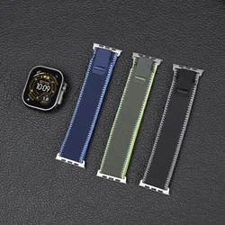 NEW Trail loop for Apple Watch Straps 44mm Ultra2 3 Band 49mm 45mm 38/40/41mm Black Connector iwatch series 9876 SE10 11 42/46mm