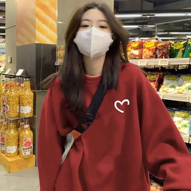 Damskie bluzy w kolorze burgundowym z wieloma kieszeniami, dekoracyjne okrycie wierzchnie, kolor-blok, gradient, klasyczne, grube, wielokolorowe, na cztery pory roku.