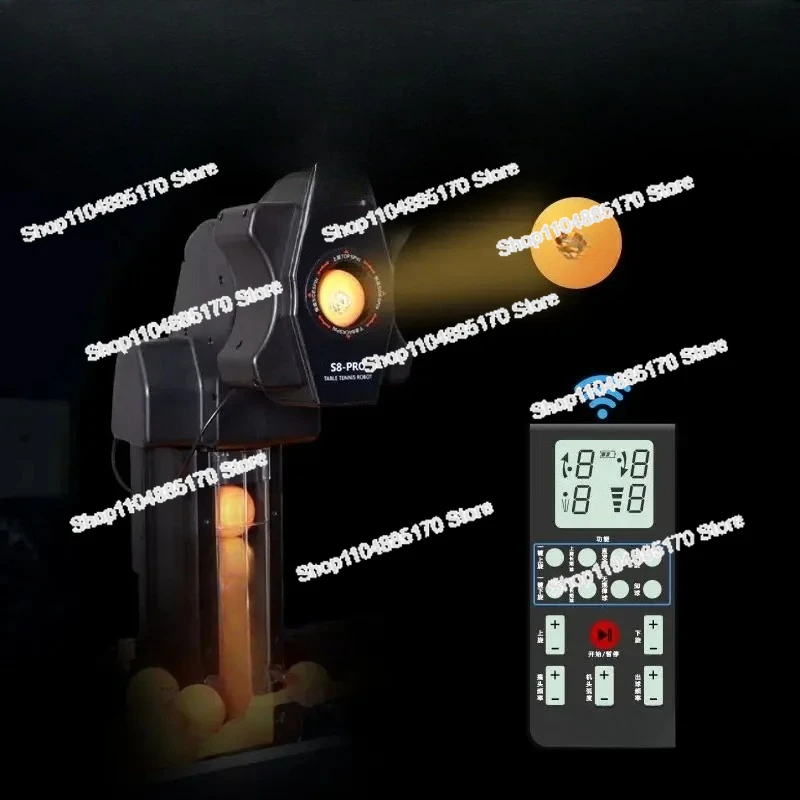 S8-PRO/JT-A روبوت لتنس الطاولة تخدم آلة روبوت أوتوماتيكية بالكامل قابلة للبرمجة لتدريب تنس الطاولة بينج بونج #3