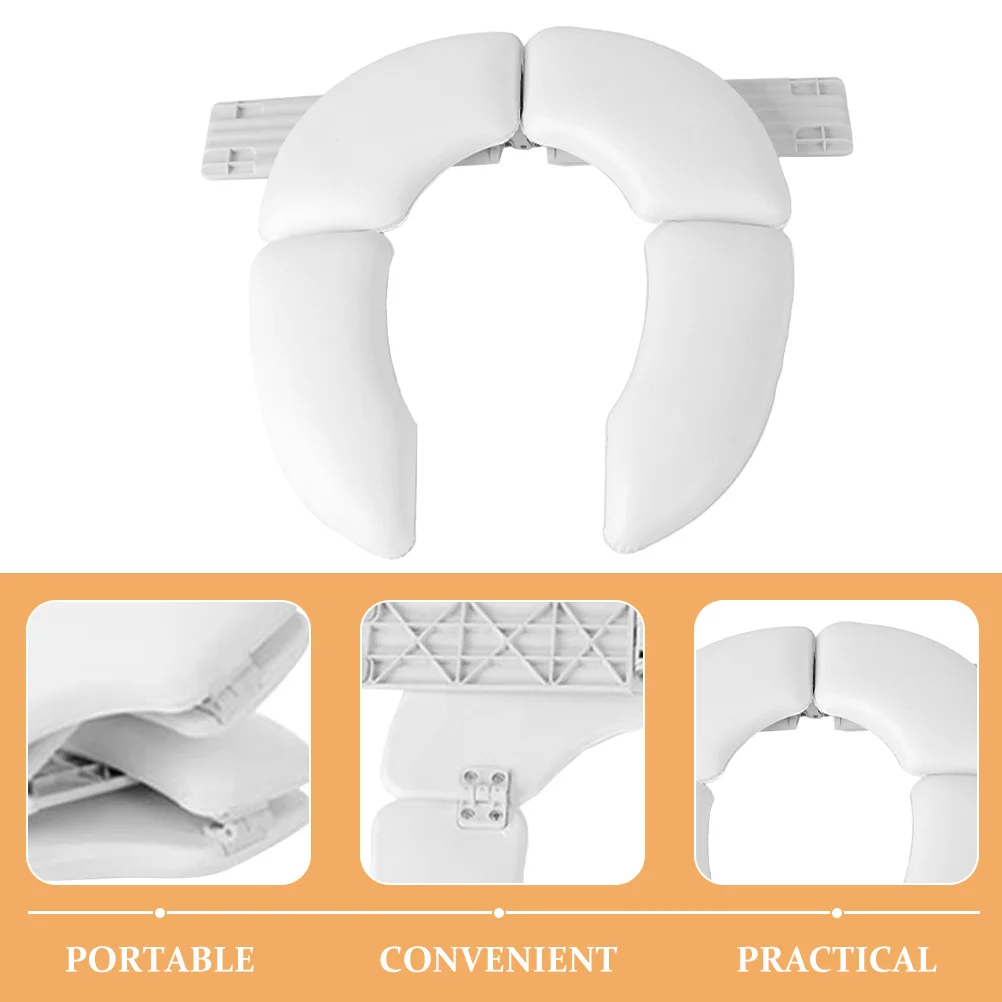 Miękka podkładka na sedes dla malucha, wyściełana poduszka do nauki korzystania z nocnika, wygodna, przenośna nakładka na sedes dla niemowląt, łatwa do czyszczenia.