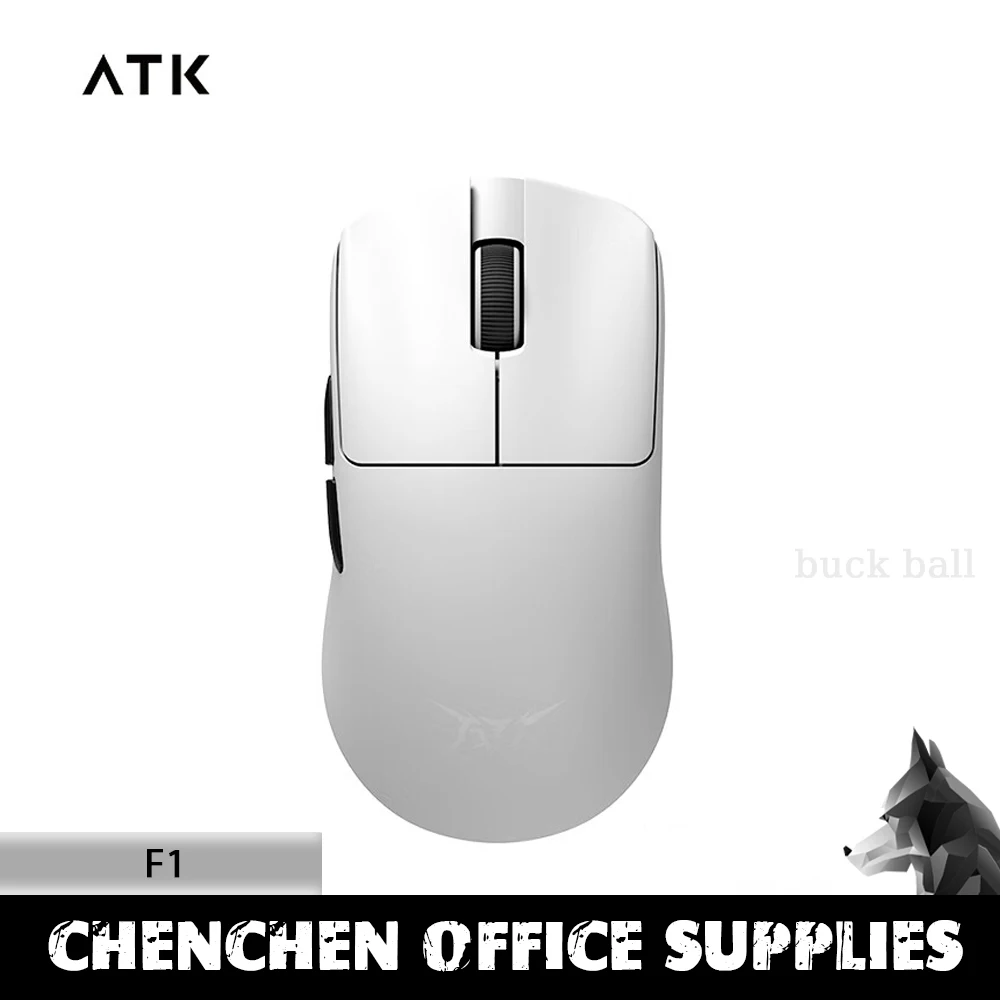 

Atk F1 Extreme Mouse Paw3950 Sensor 8k 2mode Wireless Gaming Mouse Light Weight Ergonomics Pc Gamer Accessories Desktop Gift