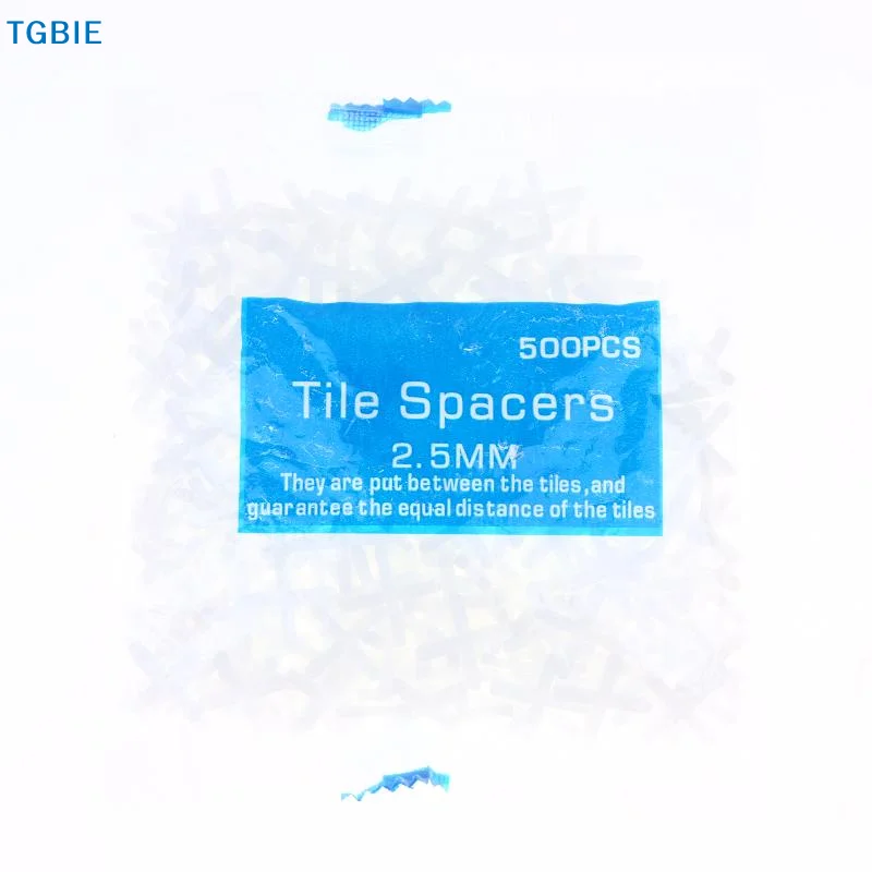 [TL]【TL】1Bag 1/1.5/2/2.5/3mm Tile Spacer Cross Tile Leveling Clips Floor Wall Laying Construction Tool Positioning  Cross Clips