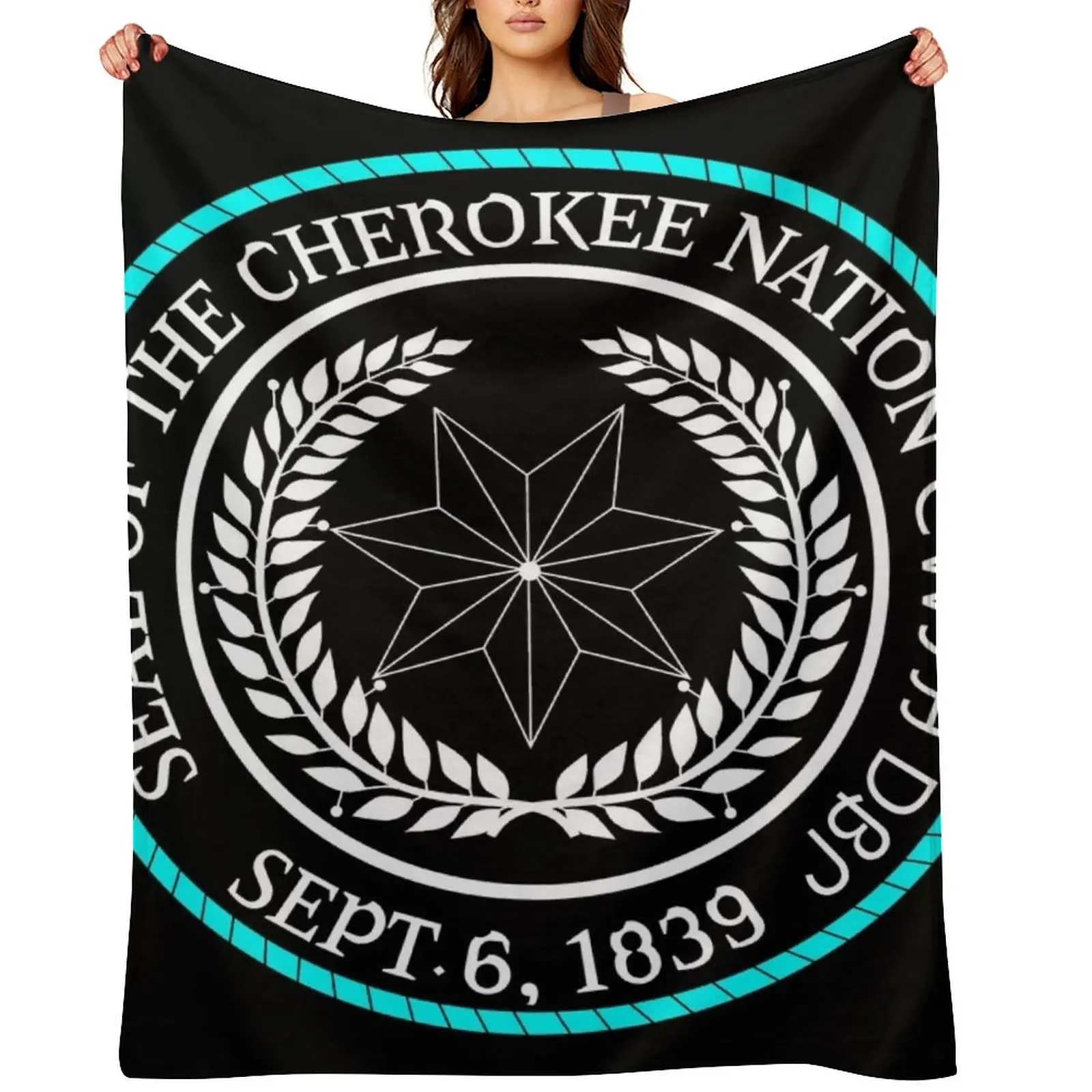 

Cherokee Seal Throw Blanket Bed anime Single Decorative Sofa Blankets
