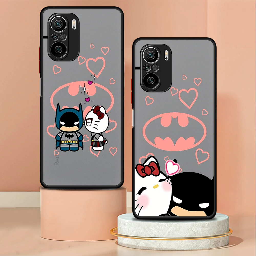 Batmans cute Phone Case for Redmi Note 7 8 Pro 8T 9 Pro 9S 10 4G 5G 10 11S 10 11 12 13Pro 10Lite 12 13ProPlus5G 12 13 4G 5G