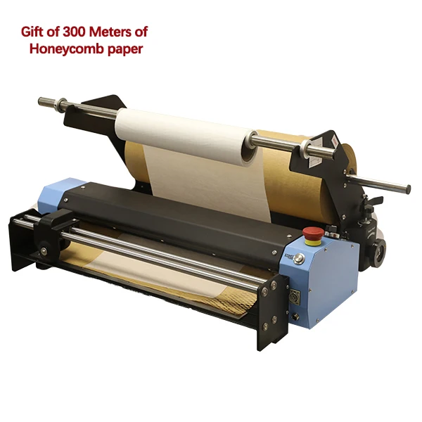 

Free 300m Honeycomb paper included HP50-D2-Electric Kraft Wrapping Cushion Packaging Void Fill Honeycomb Paper Cutting Machine