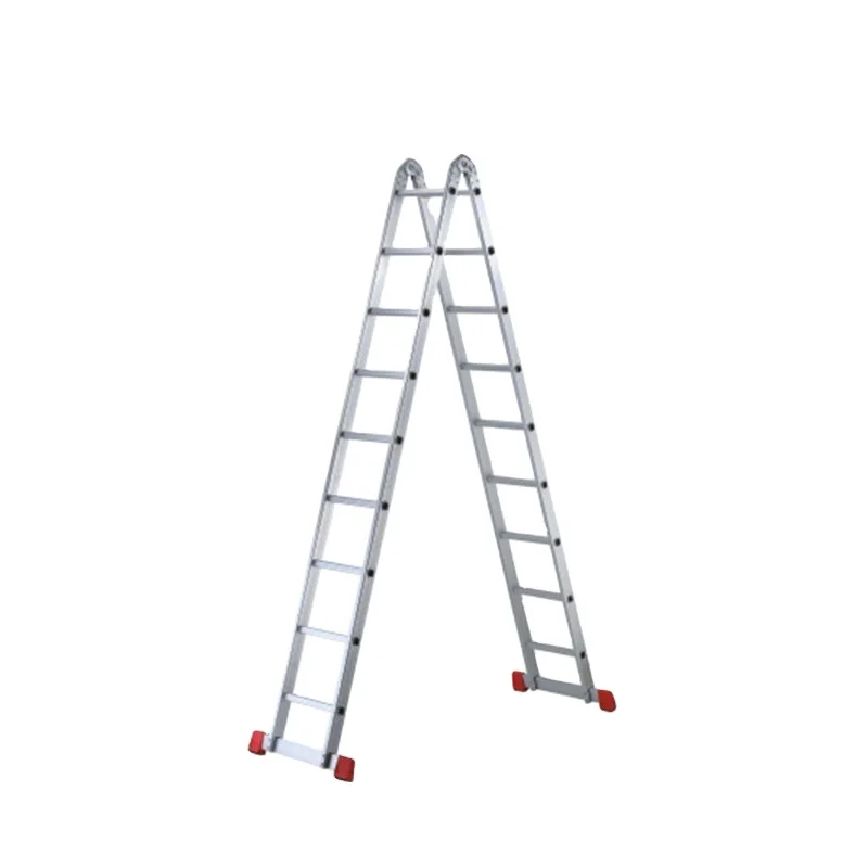 Household Good Quality Modern Safety Lightweight Retractable Aluminum Extension Folding Step Ladder AP-209