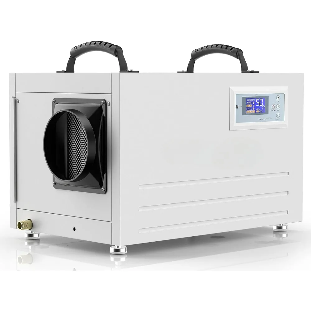 Dehumidifier,  145 Pints 70 Pints Auto Defrost Commercial Dehumidifier with Drain Hose Basement/Crawl Space Dehumidifier