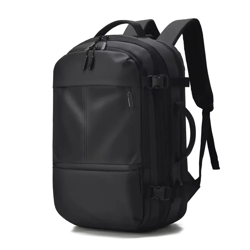 

Men‘s Travel Backpack With USB Charging Port 17 inch Laptop Backpack Business Large Capacity School Bag Expanded Hiking Bag