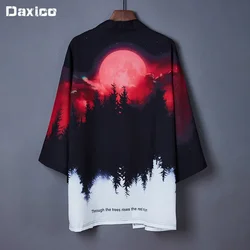 Cardigan japonês asiático yukata feminino harajuku topos jpanese tradicional oriental étnico quimono masculino samurai traje haori roupas