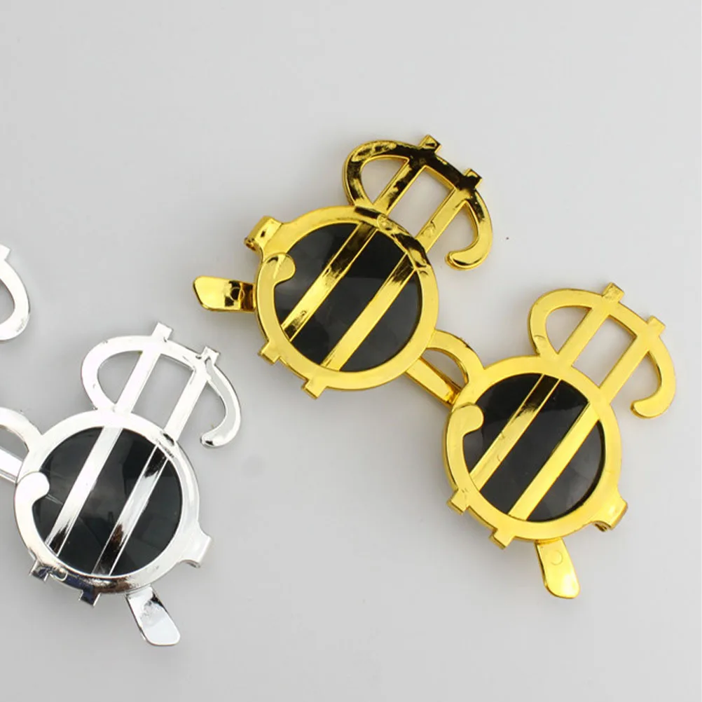 

6Pairs Dollar Shaped Glasses Stylish Party Supplies for Gatherings Festival Decor Portable Eyeglasses Novelty Gift Party Favors
