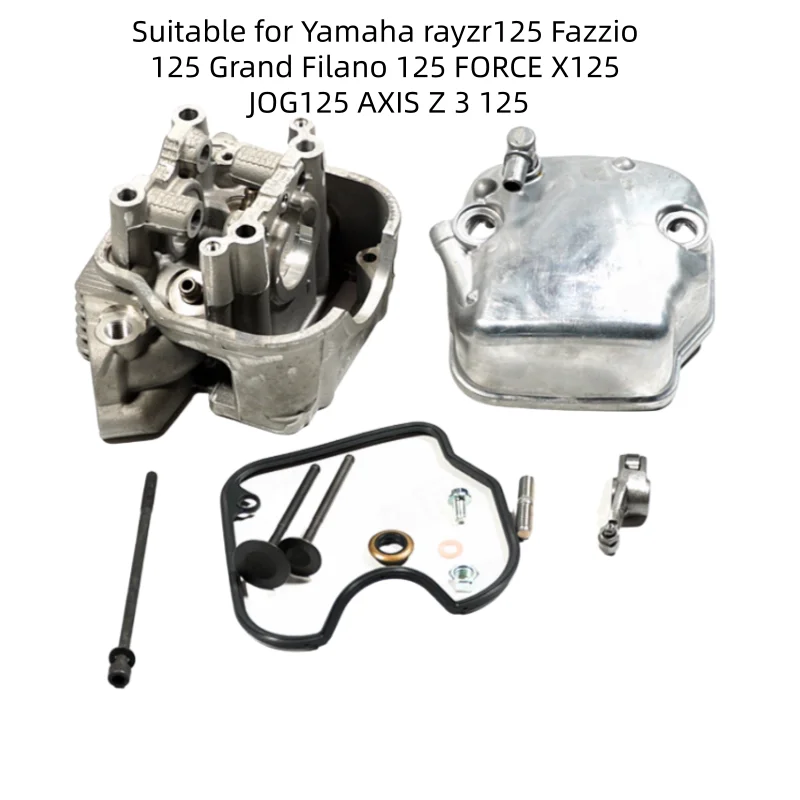 

Крышка головки блока цилиндров двигателя мотоцикла, винты крышки головки блока цилиндров, подходят для Yamaha Rayzr125 Fazzio 125 Grand Filano 125 Force X125 Jog125 Axis Z 3 125