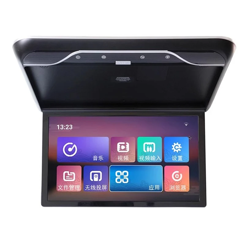 

Car Monitor Android 10.0 4G+64G 19 Inch 8K Multimedia Video Playe Car Roof Mount Display Ceiling TV Bluetooth/WIFI/HDMI