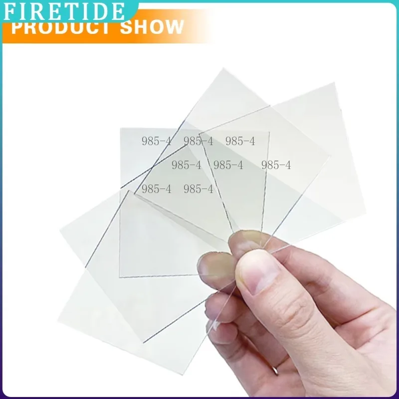 50x50x2.2mm FTO Conductive Glass 8 Ohm Transparent Indium Tin Oxide Coated Lab Glass