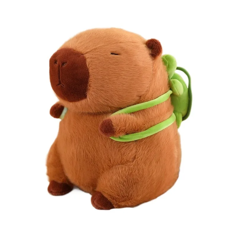 Capybara Plush Keychain Cute Bag Pendant Creatuve Fluffty Animals Keyring Kawaii Stuffed Doll Keychains Birthday Gift Trend image 6