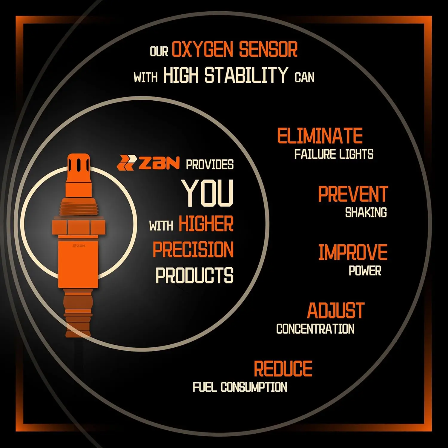 12590790   Sensor oxígeno O2 apto Buick Lucerne, Cadillac CTS Escalade, Chevy Avalanche Cobalt HHR Impala Silverado Suburban Tahoe