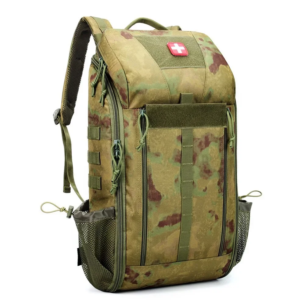 Tactical Outdoor Medical Backpack Large Capacity Camping Mountaineering Backpack Emergency Bag Multi-functional Storage Bag