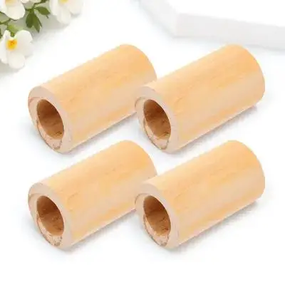 

4Pcs Heavy Duty Furniture Risers Round Chair Height Extenders Sofa Bed Desk Table Support Blocks Elevation Risers for Desk Legs