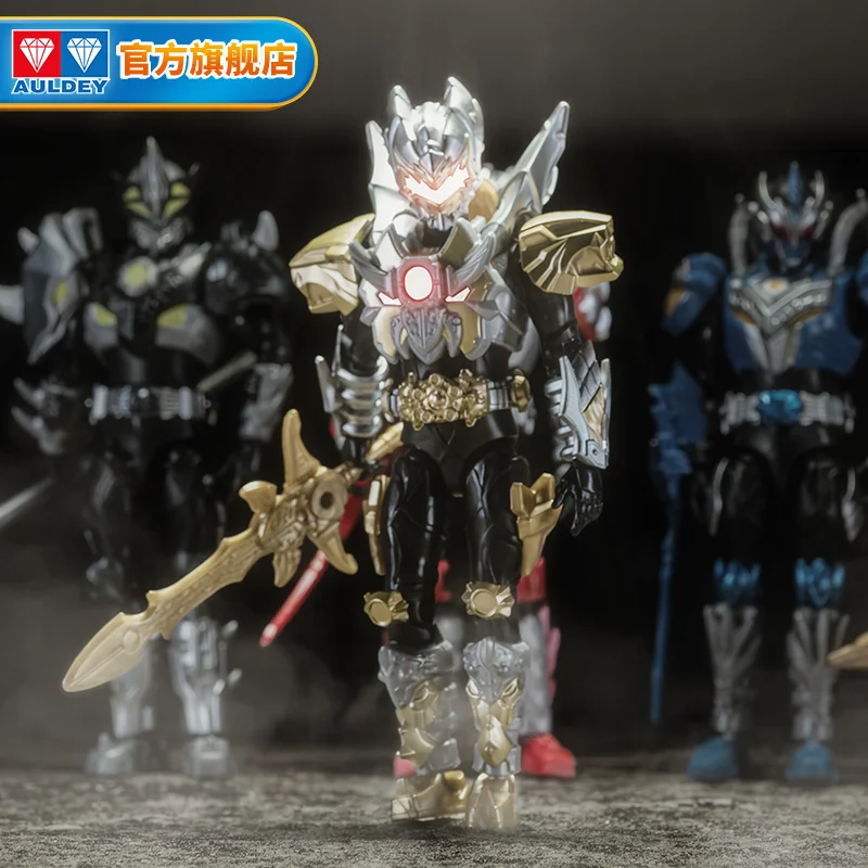 AULDEY,Armor Warrior, Armor Movable, Assembled Doll, Figure Model, Armor, Emperor Man, Dragon Man, AULDEY, Ornament