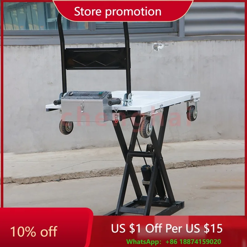 

Hot-Selling Metal Hand-Pushed Electric Hydraulic Scissors Lifting Platform for Manual Movement and Loading Made in China