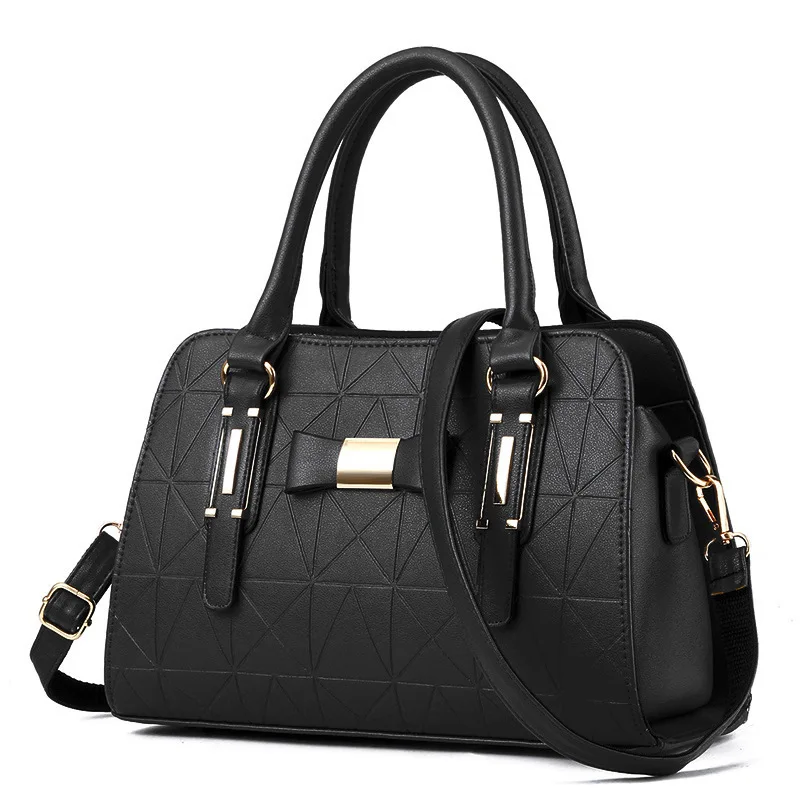 Luxuriöse Damen-Umhängetaschen aus PU-Leder, große Kapazität, Damen-Schulter-Geldbörsen und Handtaschen, lässige Mode, klassische Tragetasche, Bolsa – Detail 2
