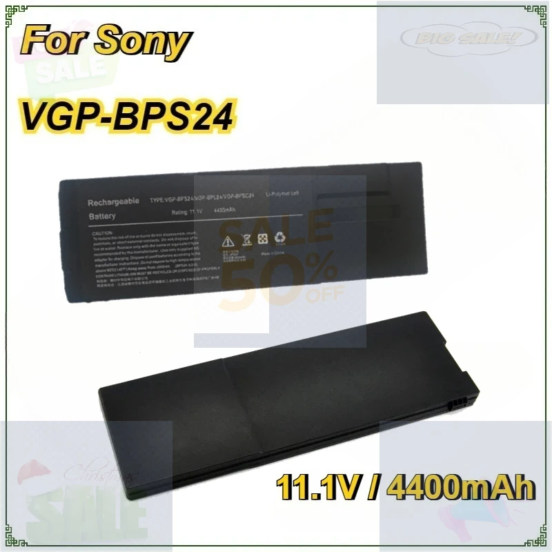 New VGP-BPS24 Laptop Battery for Sony VAIO SVS13 SVS13123 SVS13126 SVS13125 VGP-BPL24 SVS13115  SVS13118 SVS13119 SVS13117