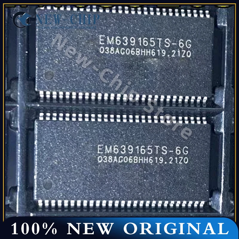 20PCS-200PCS/LOT EM639165TS-6G EM639165 TSOP54 New Original