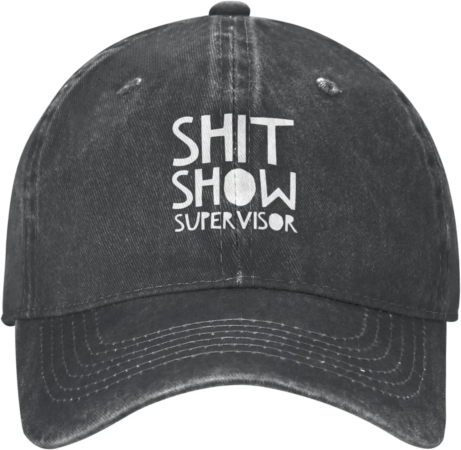 

Shit Show Supervisor Hat Baseball Hat Adjustable Fashion Baseball Cap for Men Women Sports Hat