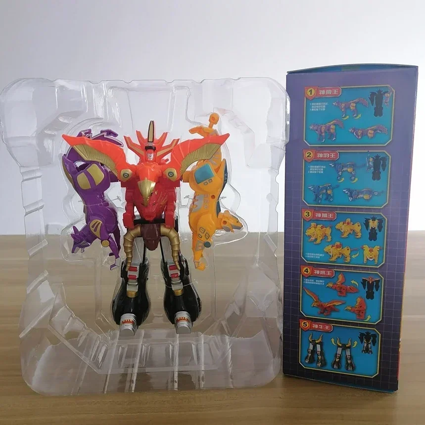 Super Sentai Rangers Hyakujuu Sentai Gaoranger Beats Warrior Wars Assembled Animal Robots Boys Birthday Gifts Collection