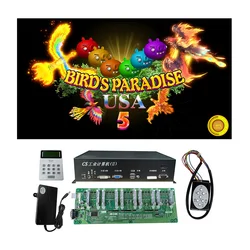 USA Popular Bird's Paradise 5 USA Bird Fish Hunter Arcade Shooting Game Machine Host Accessories