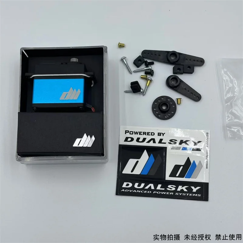 

DUALSKY DS8611 64g 18kg.cm@7.4V High Performance Coreless Digital Servo for F3A Aircraft/Fixed-wing/RC Cars