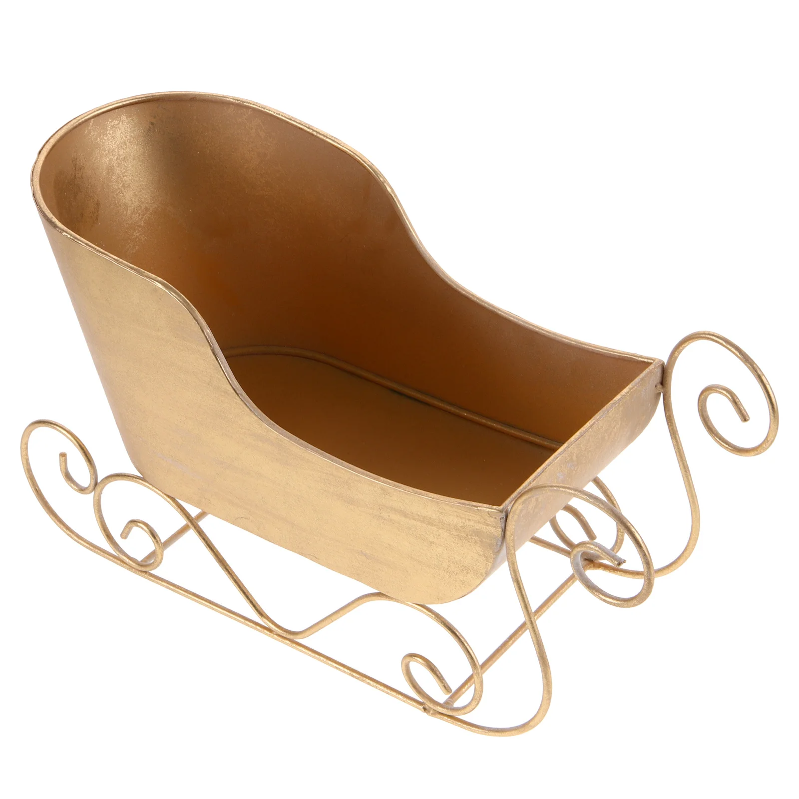 

Mini Decoration For Christmas Home Party Use, Desktop Xmas Ornament, Iron Sled Pendant, Festival Decor, Tree Hanging, Diy