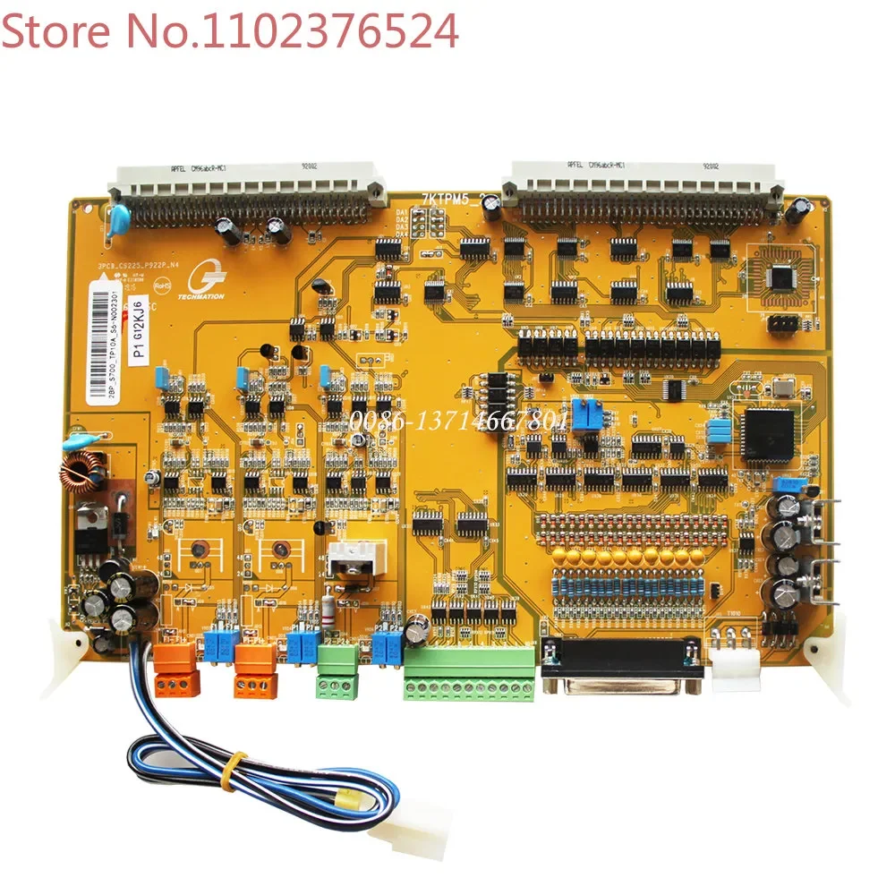 Techmation 7KTPM5-1 7KTPM5-2 control card , HAITIAN machine C7000 controller Temperature / pressure flow board