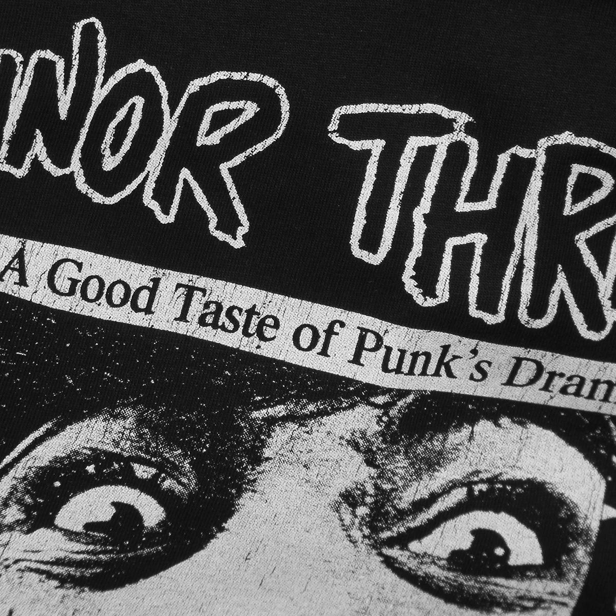 Minor Threat T-Shirt DC Hardcore Punk Band Dischord Records The Teen Idles SOA Black Flag Men's Clothing Washed Printed Shirt view 3